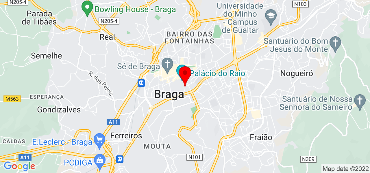 Helen Santos - Braga - Braga - Mapa