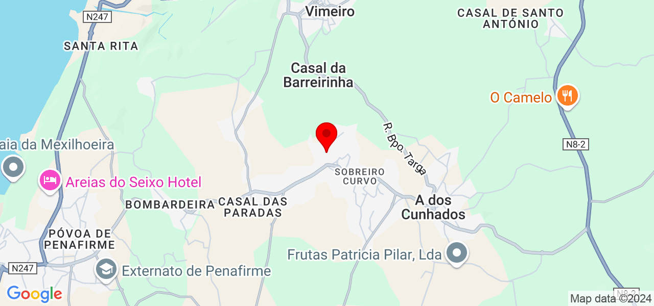 Wanderson MS - Lisboa - Torres Vedras - Map