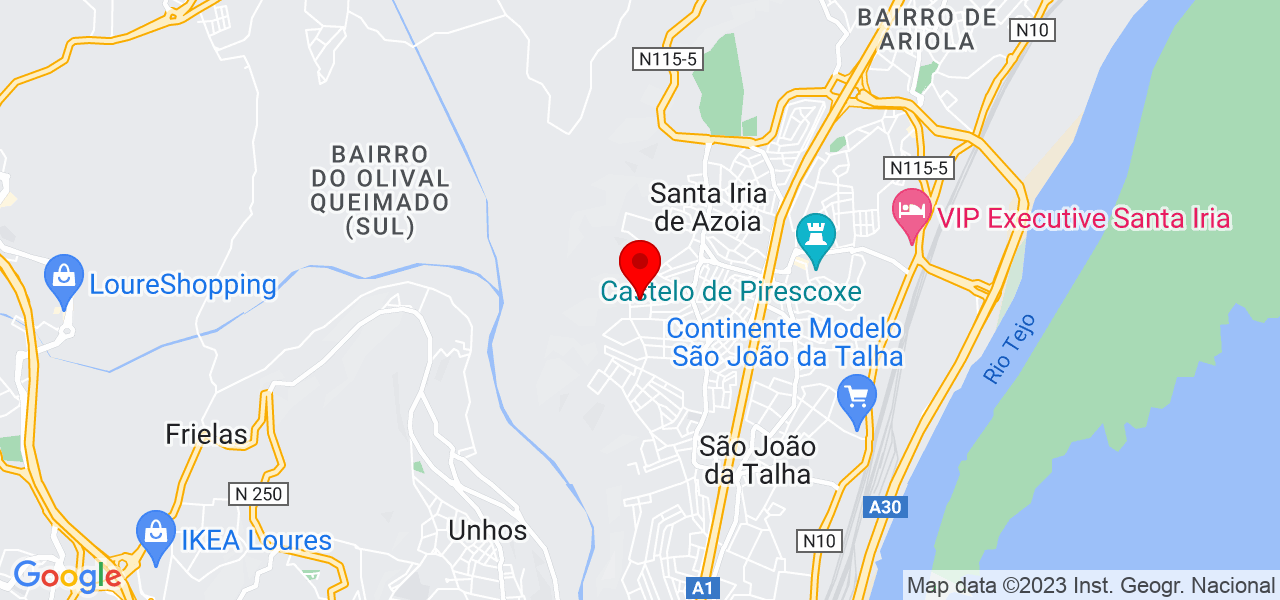 Lucia - Lisboa - Loures - Mapa