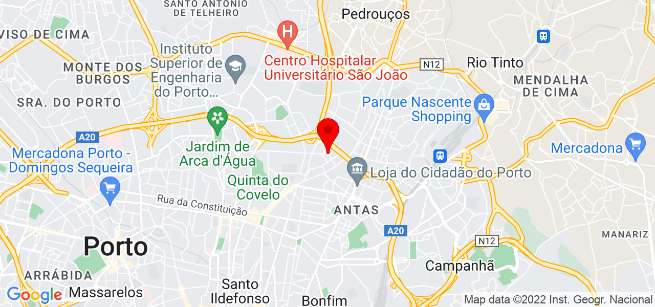 IMPARE ARQUITECTURA - Porto - Porto - Mapa