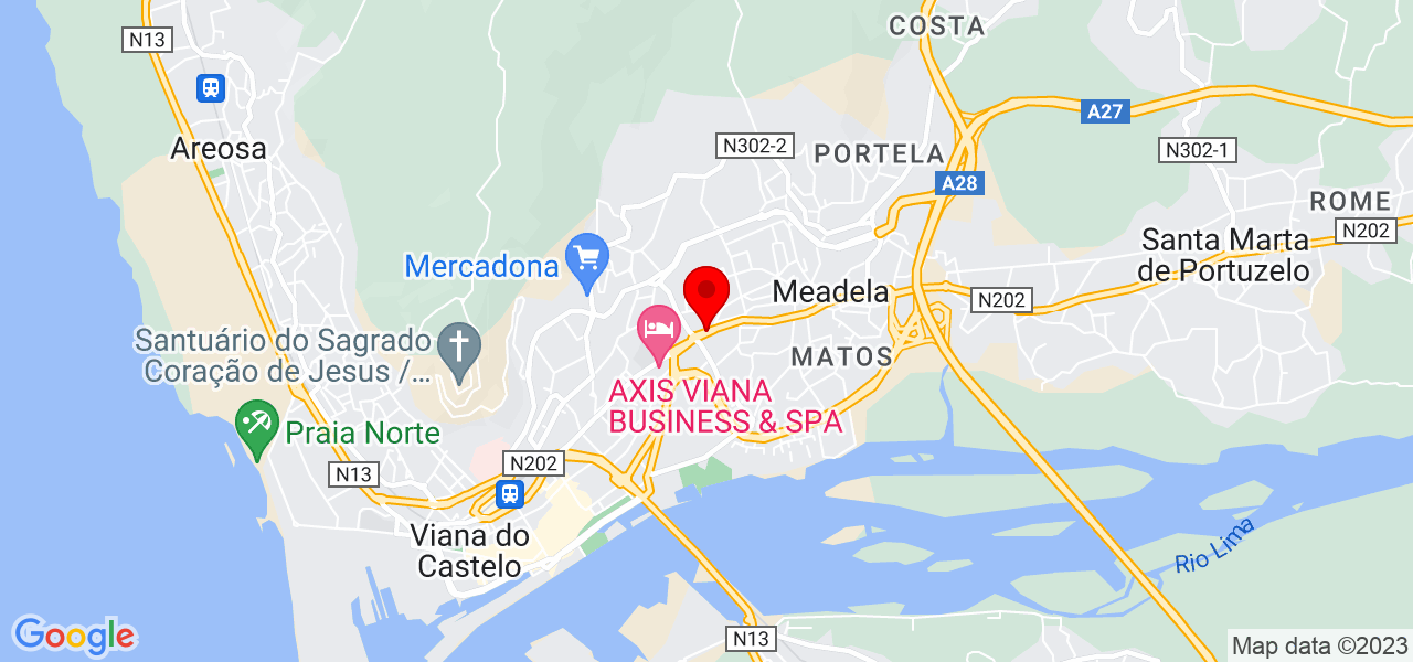 Adelina Reis - Viana do Castelo - Viana do Castelo - Mapa