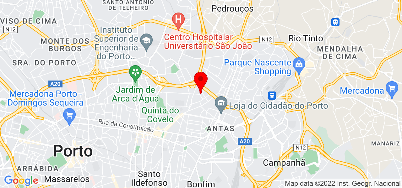 MB Carvalho - Porto - Porto - Mapa