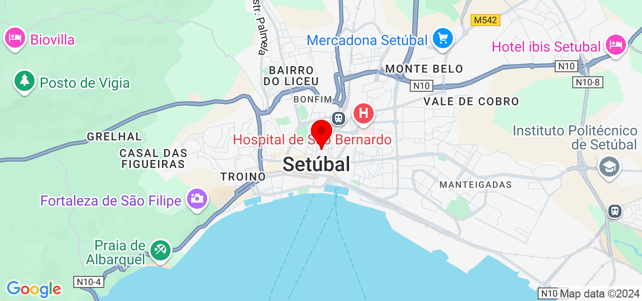 Maria Fernanda C. dos Santos - Setúbal - Setúbal - Map