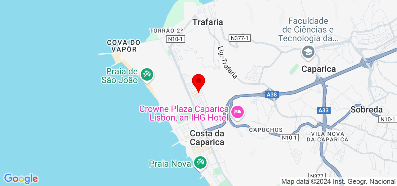 Gerais Reforma - Setúbal - Almada - Mapa