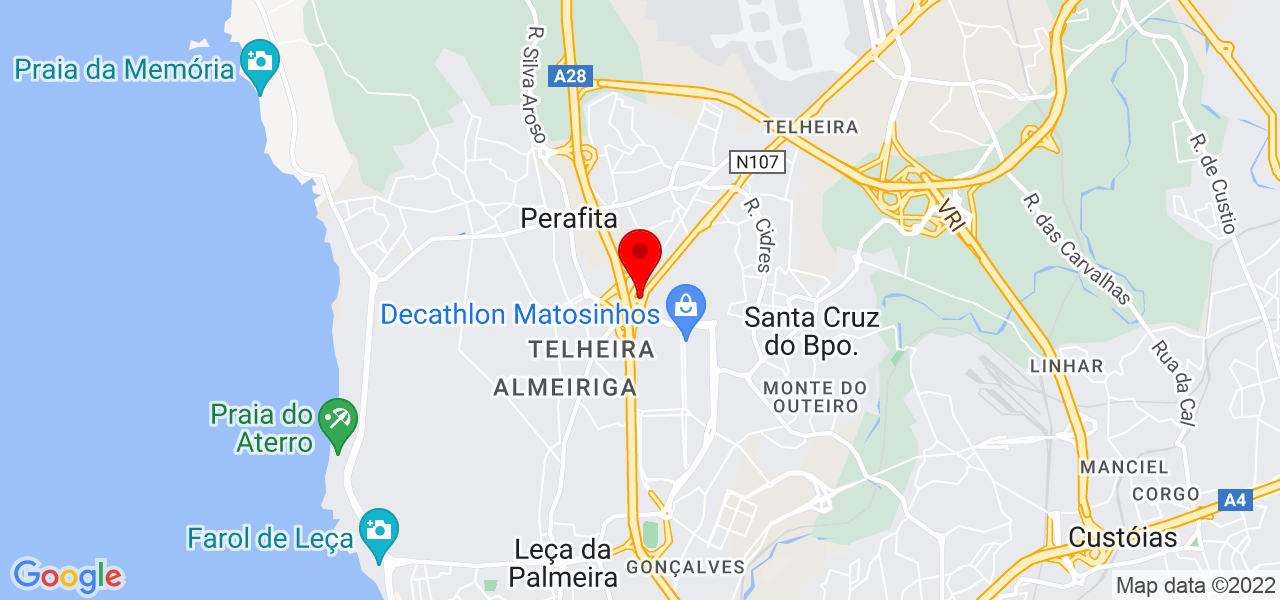 DJ TAREKO - Porto - Matosinhos - Mapa