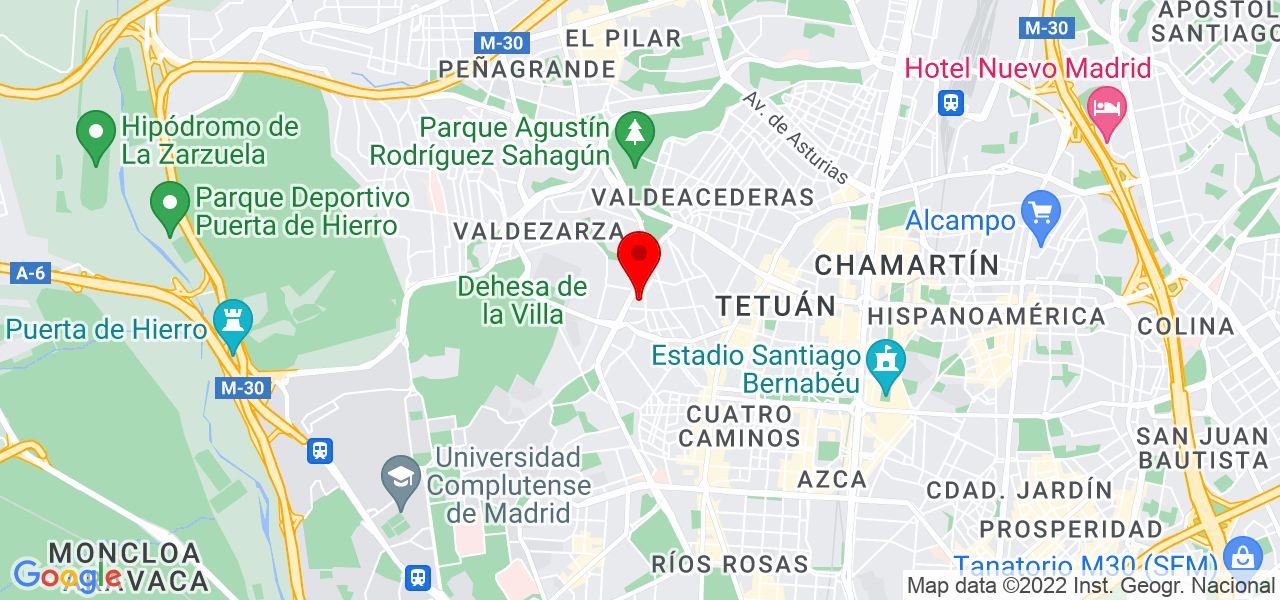 multiservicios baratos Madrid - Comunidad de Madrid - Madrid - Mapa