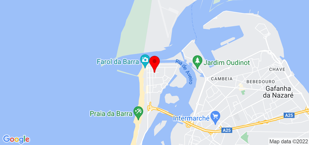 Yago Cipoli - Aveiro - Ílhavo - Mapa