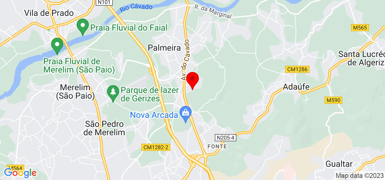 Guilherme Teixeira - Braga - Braga - Mapa