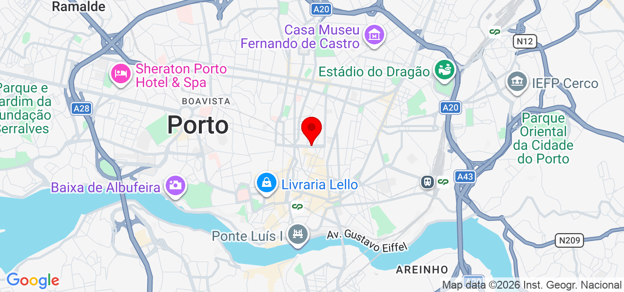 Miranda - Porto - Porto - Karte