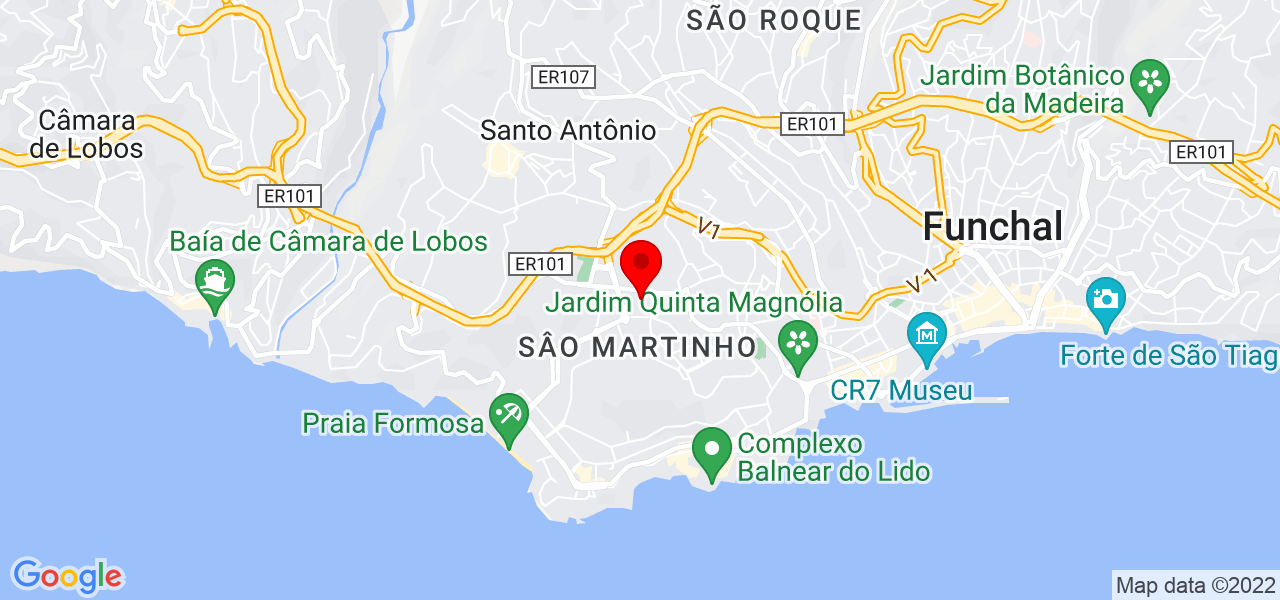 Bruno Castro - Madeira - Funchal - Karte