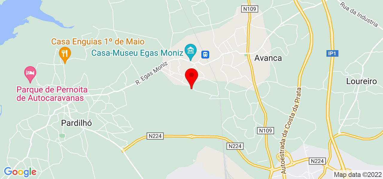 Eduardo Oliveira - Aveiro - Estarreja - Mapa