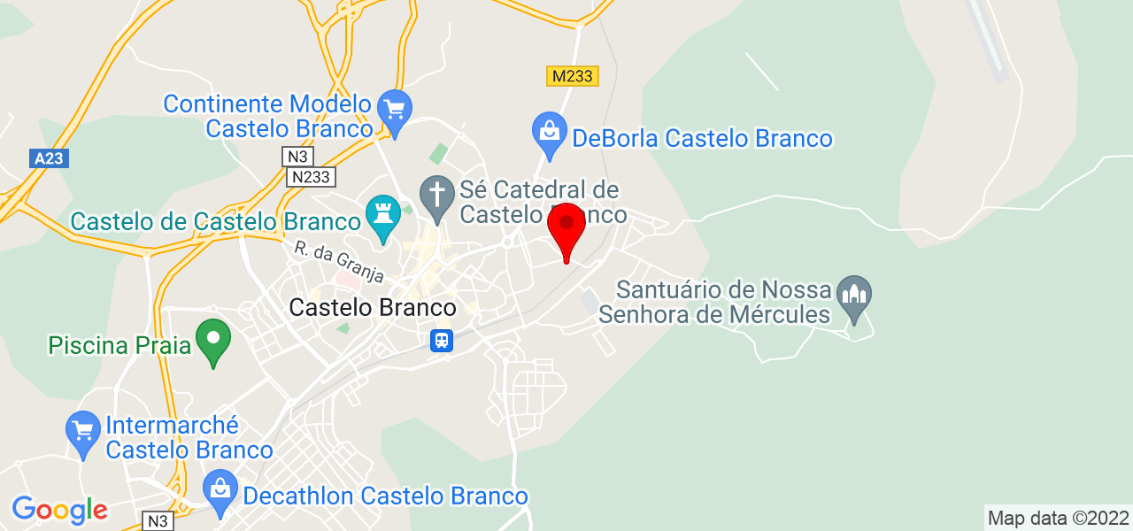 Marina correia - Castelo Branco - Castelo Branco - Mapa