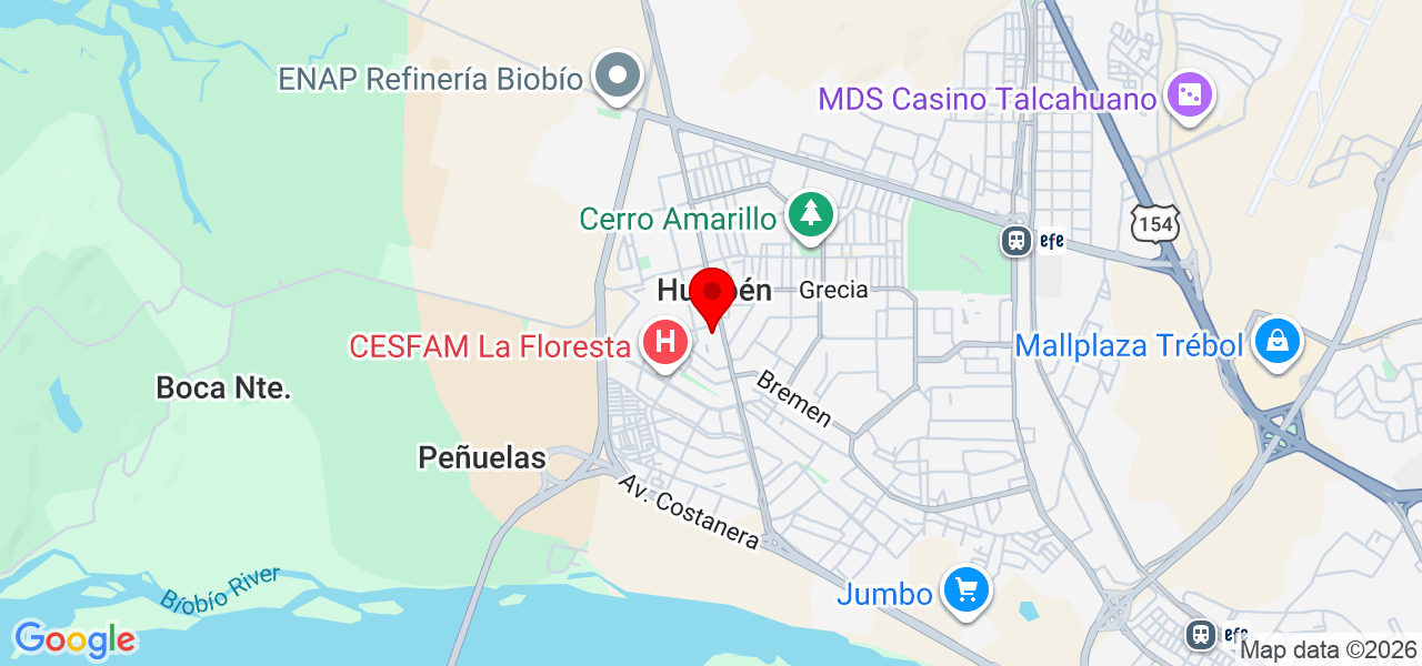 GLOW CLEAN - Bío-Bío - Concepción - Map
