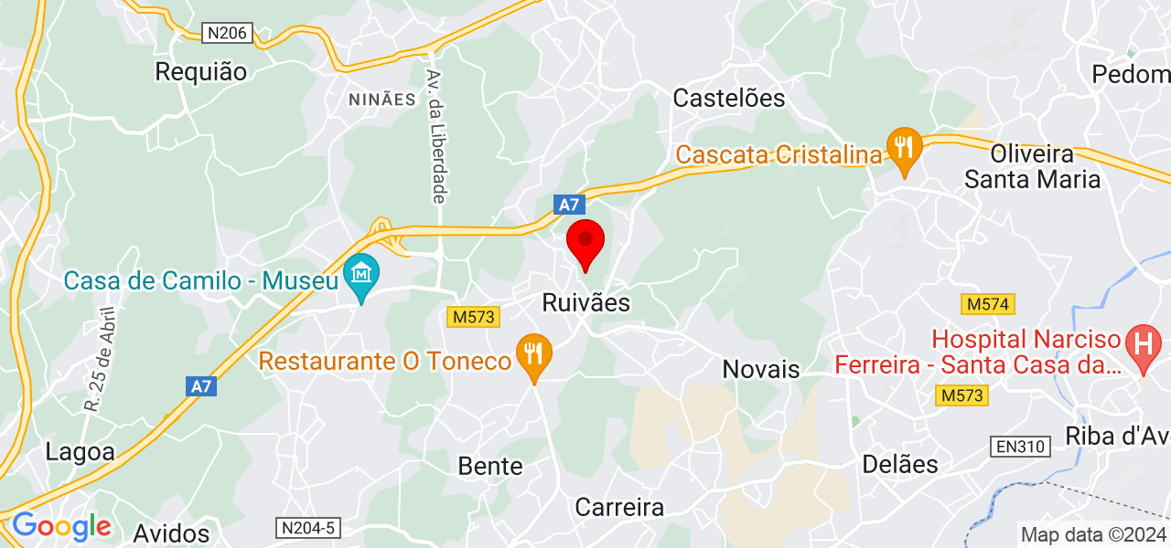 Marco Moreira - Braga - Vila Nova de Famalicão - Karte