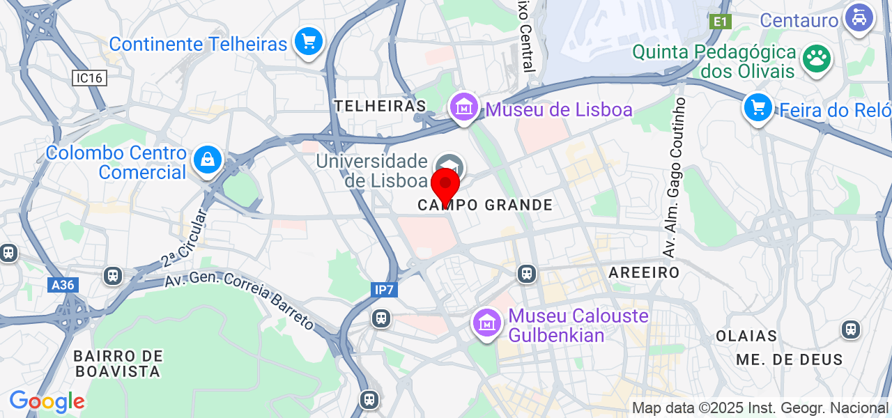 Bem-Estar Home Services - Lisboa - Lisboa - Mapa