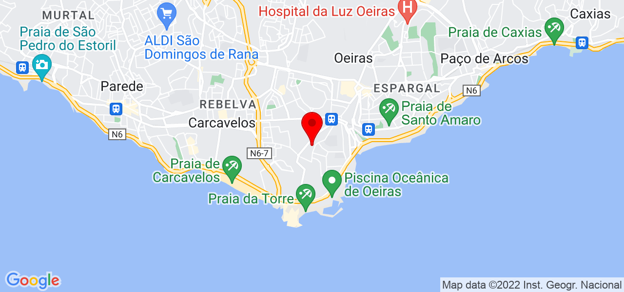 Jo&atilde;o Vasco Ferreira - Lisboa - Oeiras - Mapa