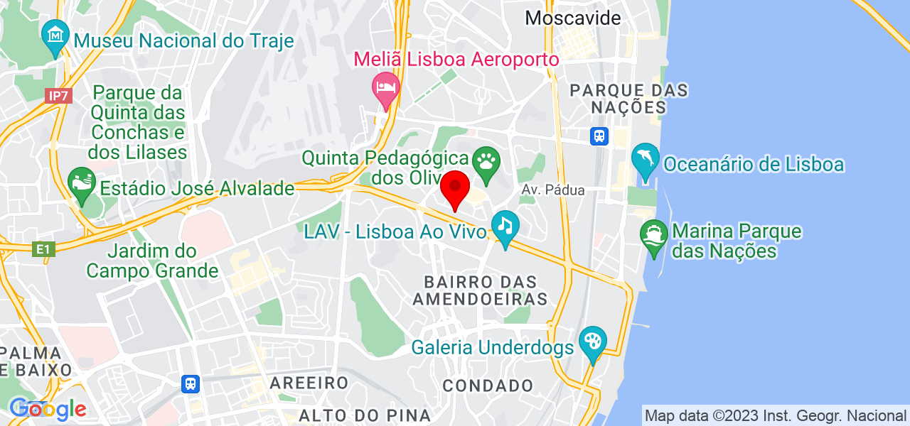 Joana Teixeira - Lisboa - Lisboa - Mapa