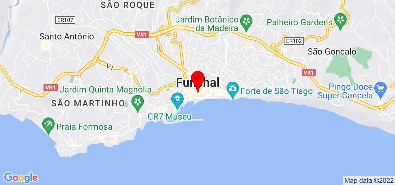 Gelson Shukam - Madeira - Funchal - Carte