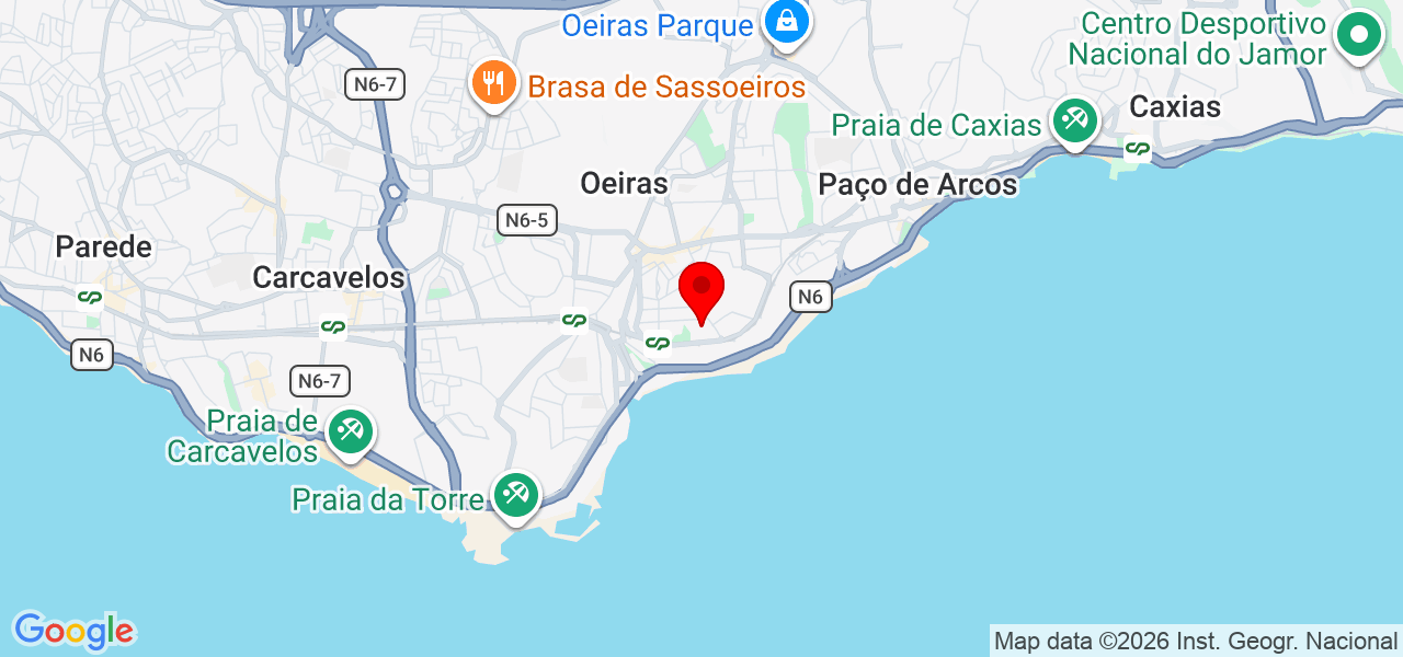 RAFR SERVIÇOS GERAIS UNIPESSOAL LDA - Lisboa - Oeiras - Mapa