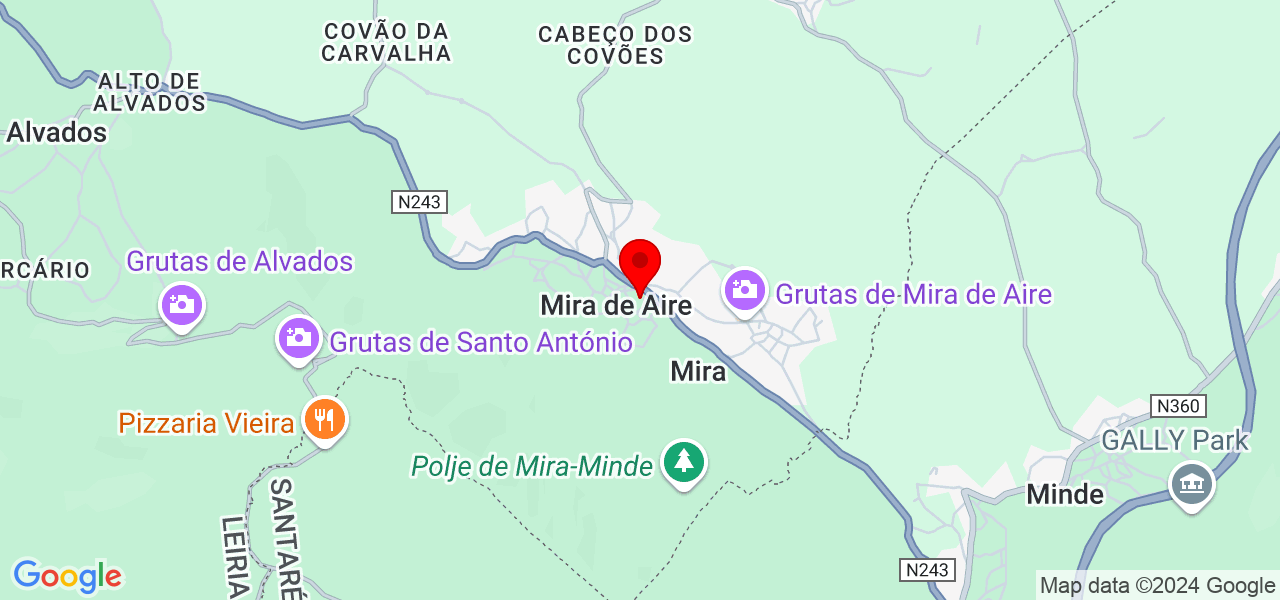 N&amp;R constroi - Leiria - Porto de Mós - Map