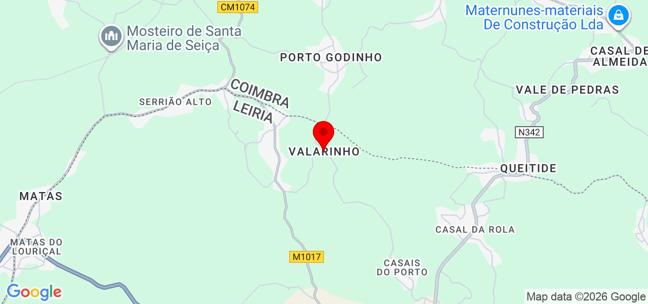 OsRolos - Leiria - Pombal - Karte
