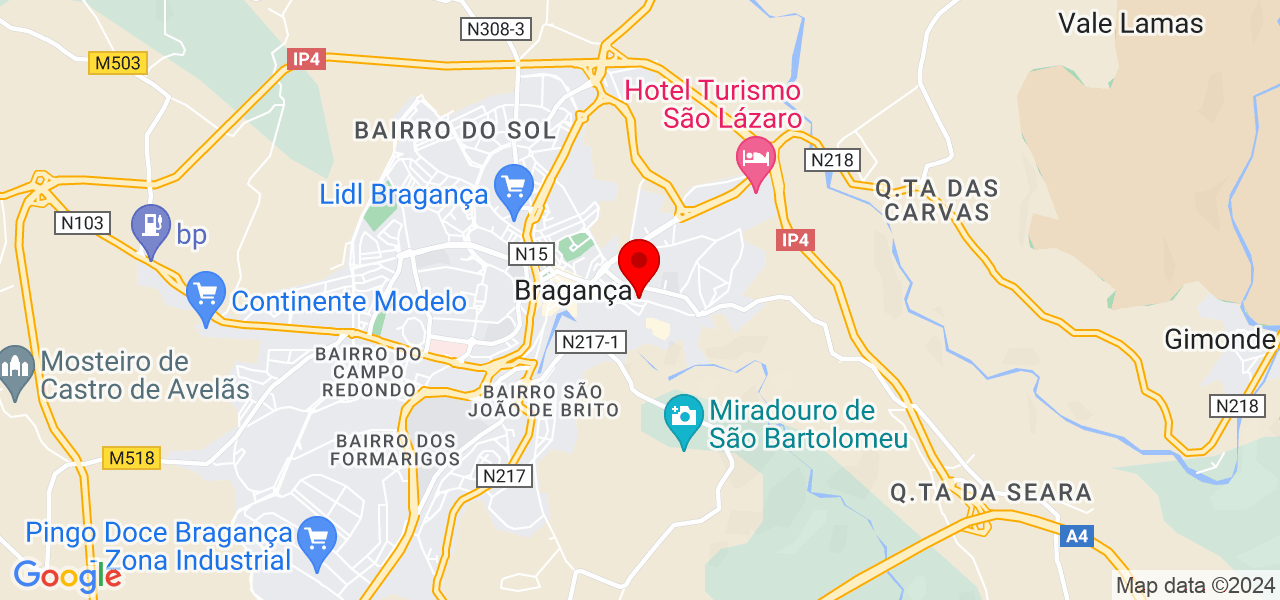 Chelsea - Bragança - Bragança - Map