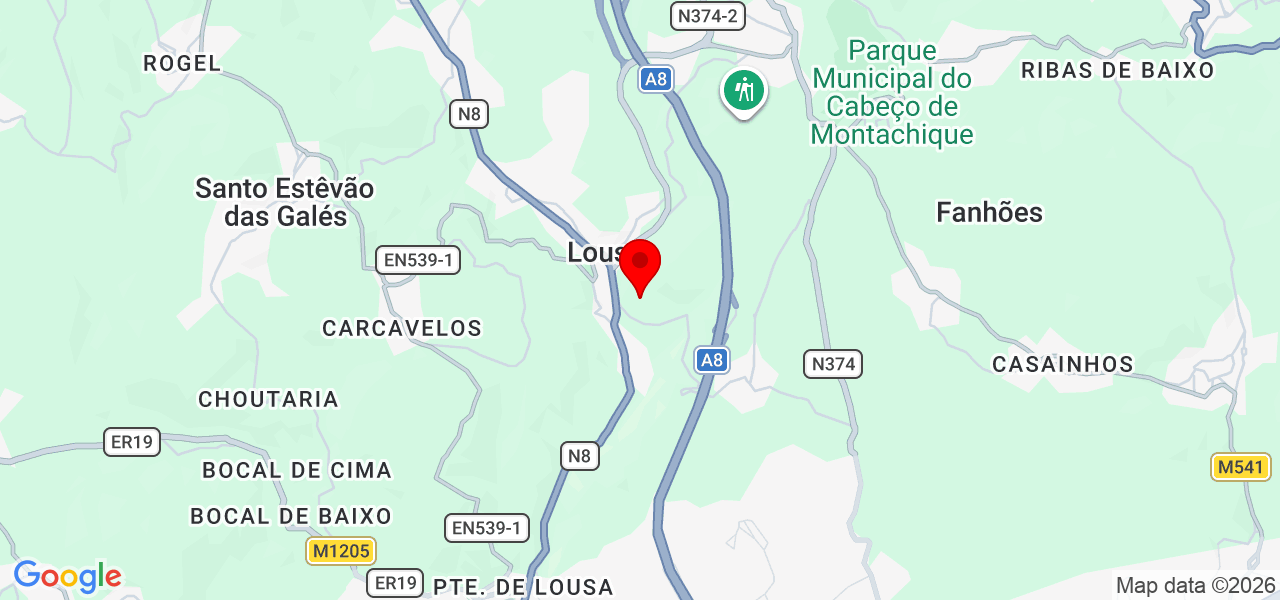 Rita Venâncio - Lisboa - Loures - Mapa