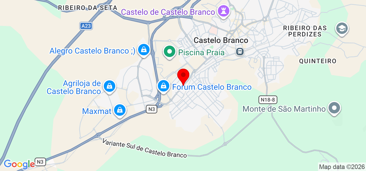 Babysitter com experiência - Castelo Branco - Castelo Branco - Mapa
