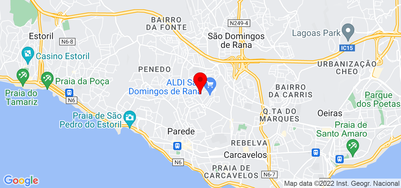 Solange - Lisboa - Cascais - Mapa