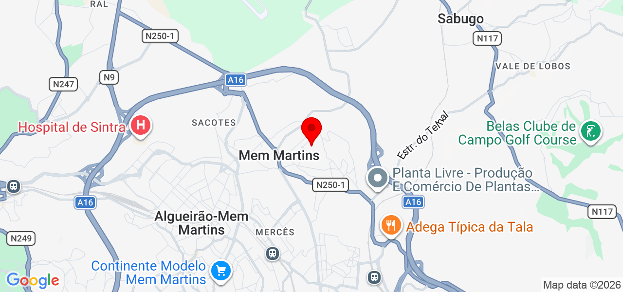 Montagens estruturas ,soldas ,reparos - Lisboa - Sintra - Mapa