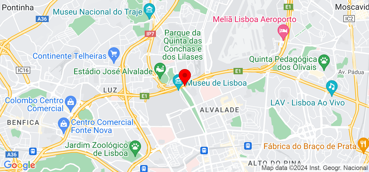 Dog Walker Lisboa - Lisboa - Lisboa - Mapa