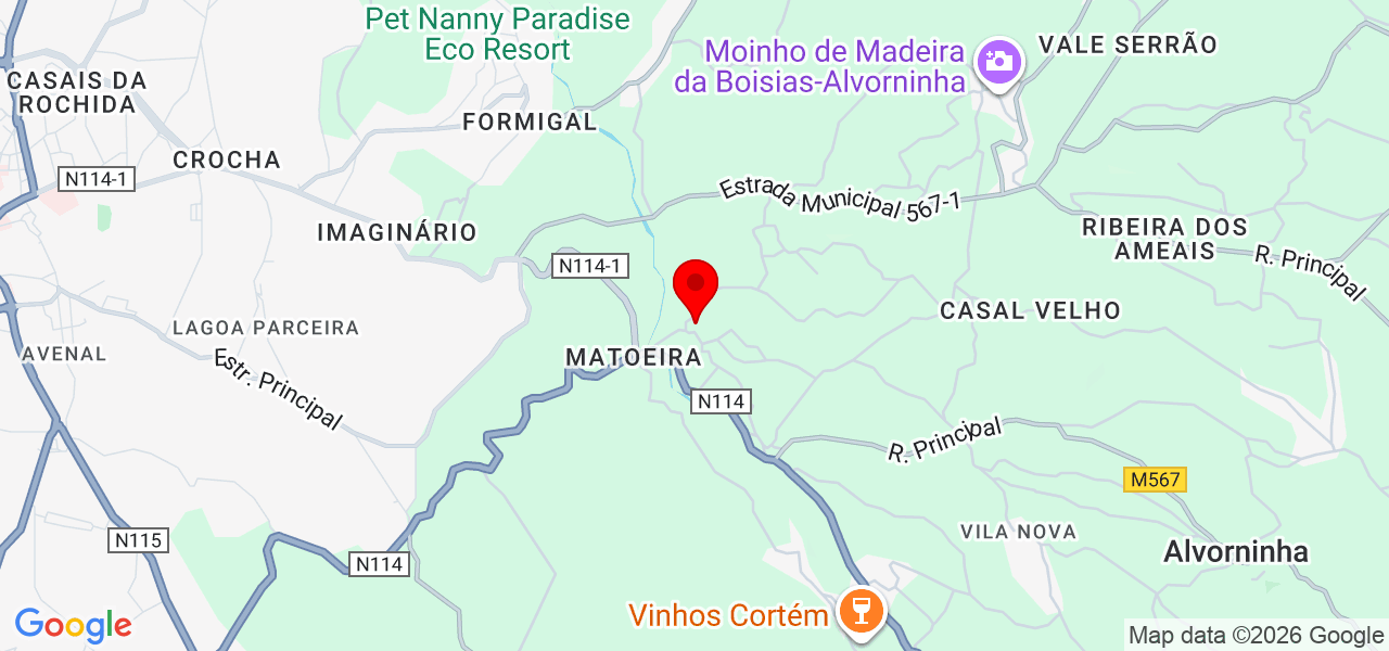 Diego - Leiria - Caldas da Rainha - Mapa