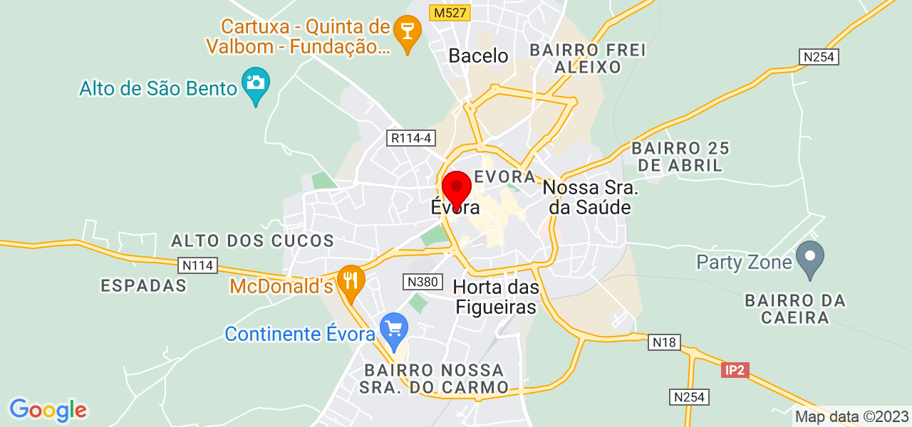 SOFIADLE - Évora - Évora - Mapa