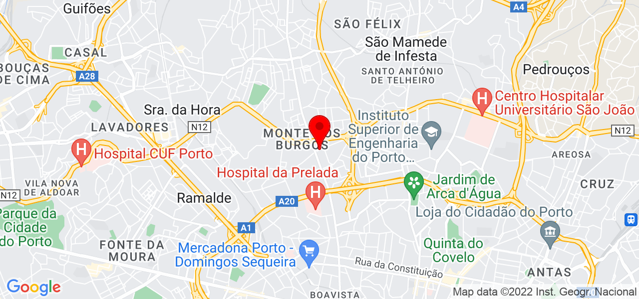Marta Bessa - Porto - Porto - Mapa