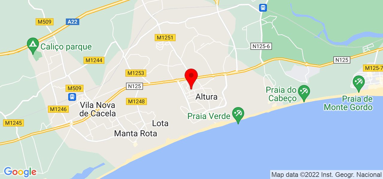 Laura - Faro - Castro Marim - Mapa