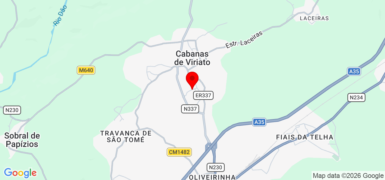 Elton - Viseu - Carregal do Sal - Carte