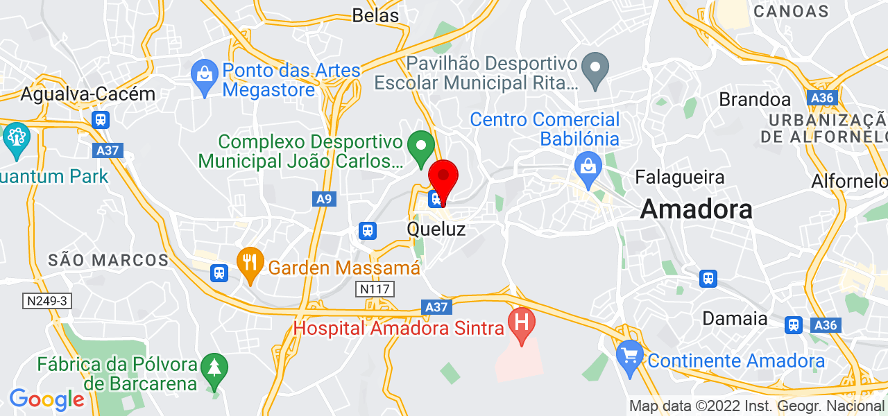 Muneeb - Lisboa - Sintra - Mapa
