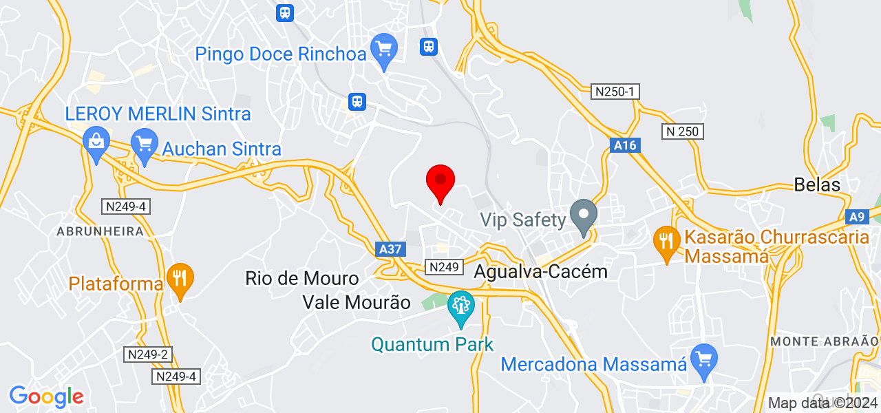 Ana Paula - Lisboa - Sintra - Map