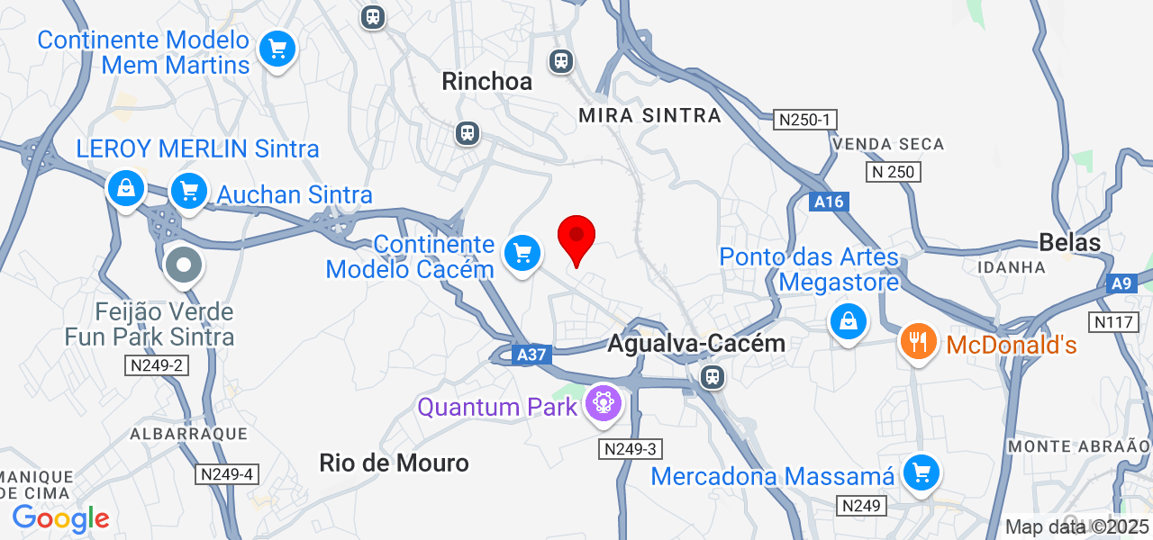 Lara Silva - Lisboa - Sintra - Mapa