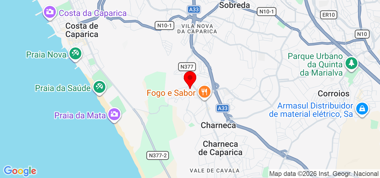 Daniel Passeiro - Setúbal - Almada - Mapa