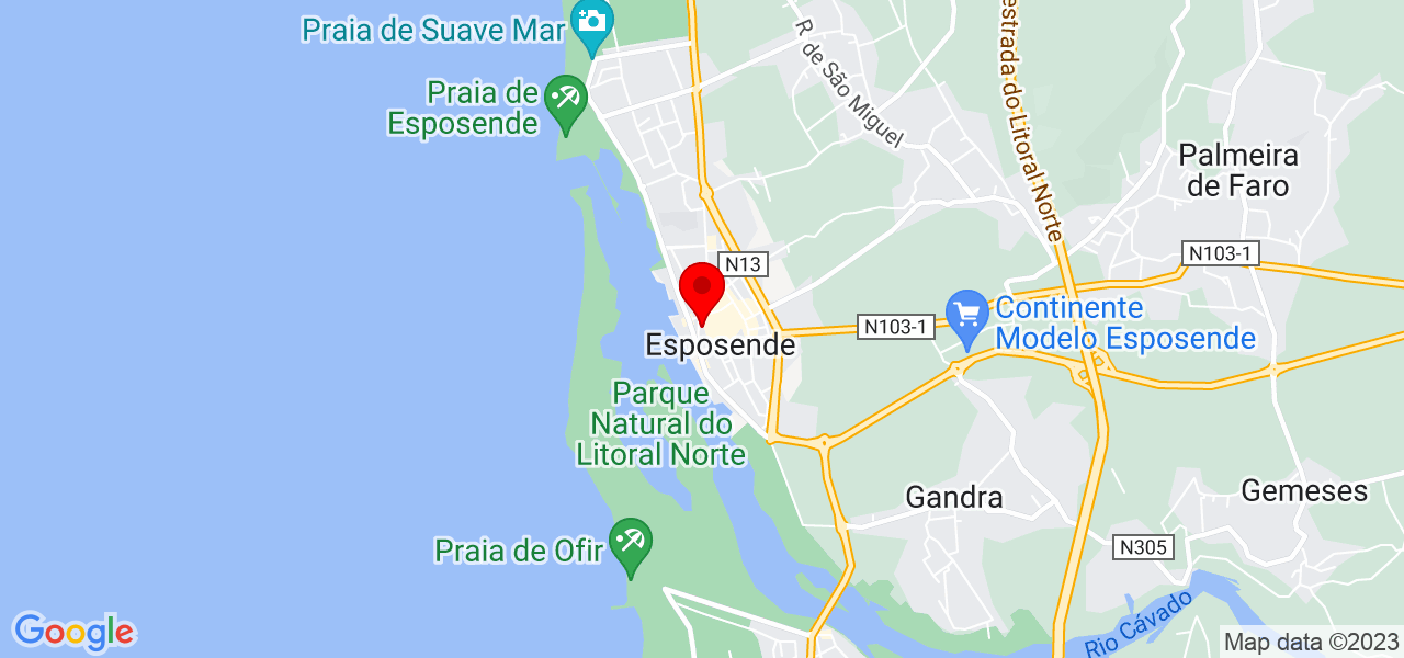 Renata - Braga - Esposende - Mapa