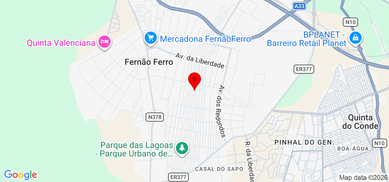 Afonso Lima - Setúbal - Seixal - Mapa