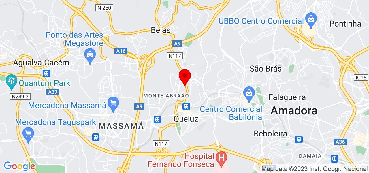 J G  reparara&ccedil;&atilde;o e remodela&ccedil;&atilde;o - Lisboa - Sintra - Mapa