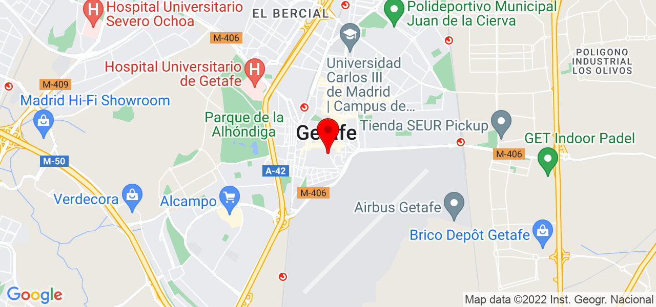 Carlos - Comunidad de Madrid - Getafe - Mapa