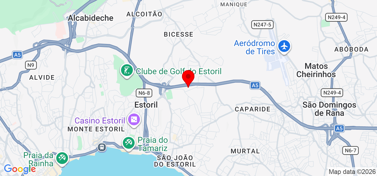 Bonfañti JR - Lisboa - Cascais - Mapa