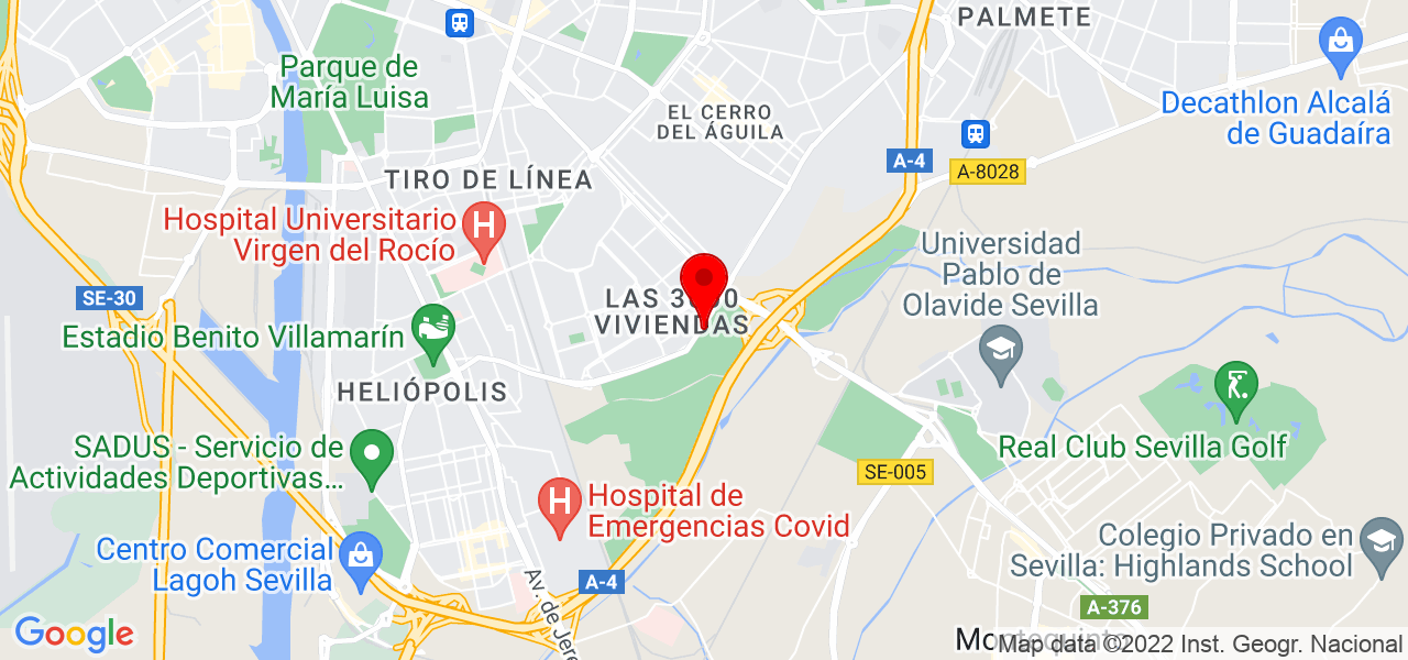 Ricardo Llorente - Andalucía - Sevilla - Mapa