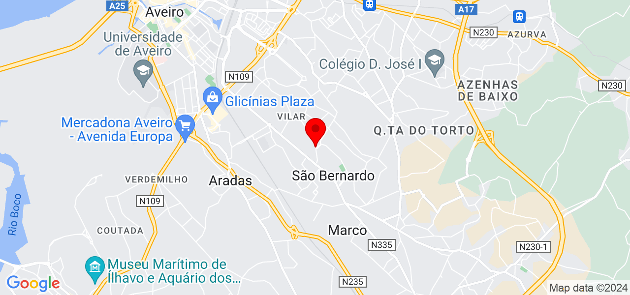 Adhara - Aveiro - Aveiro - Mapa