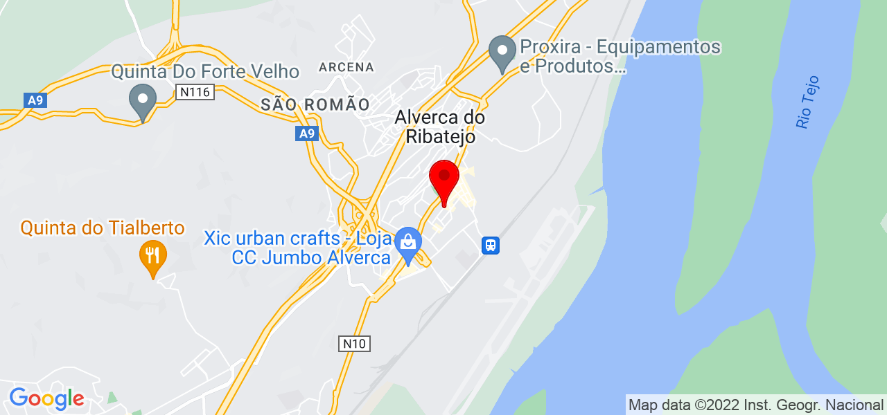 thalita moura - Lisboa - Vila Franca de Xira - Mapa