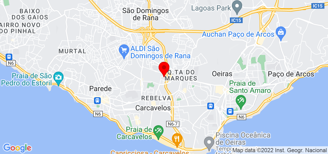 Humberto Silva - Lisboa - Cascais - Mapa