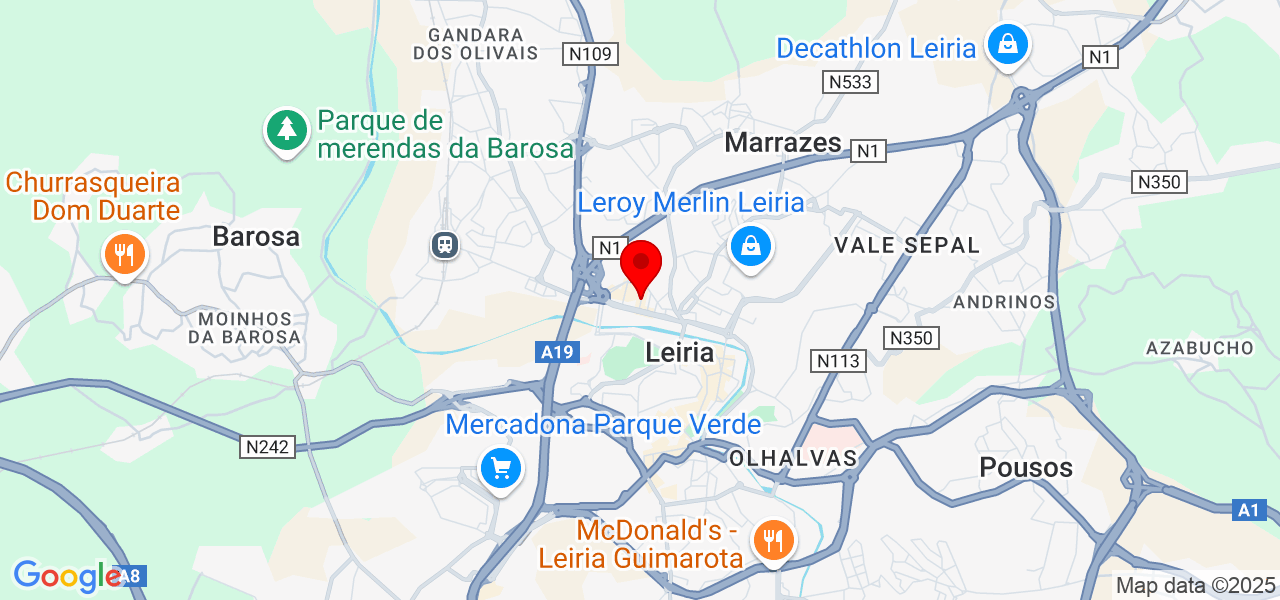 Luis Costa - Leiria - Leiria - Map